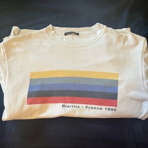 Brandy Melville Aleena Biarritz France 1990 Crewneck
